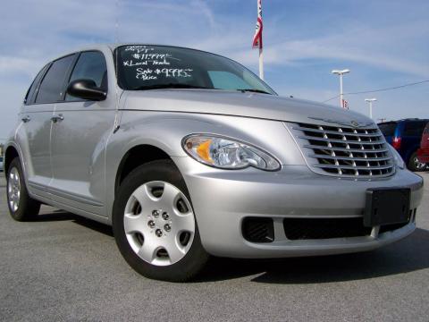 Bright Silver Metallic Chrysler PT Cruiser Touring.  Click to enlarge.