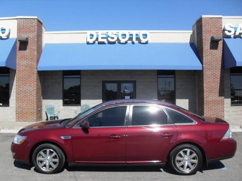 Merlot Metallic Ford Taurus SEL.  Click to enlarge.