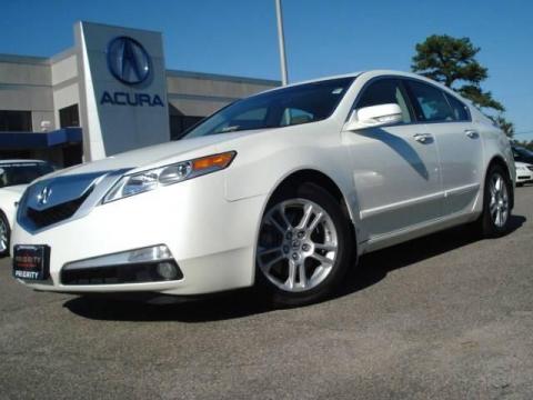 White Diamond Pearl Acura TL 3.5.  Click to enlarge.