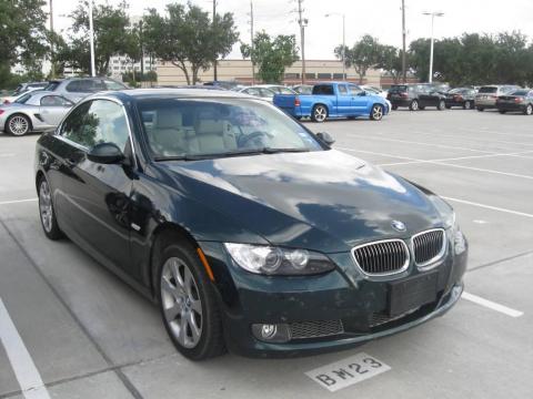 Deep Green Metallic BMW 3 Series 335i Convertible.  Click to enlarge.
