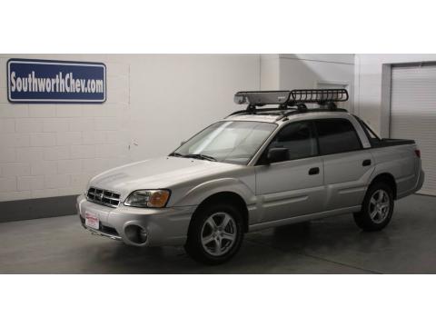 Brilliant Silver Metallic Subaru Baja Sport.  Click to enlarge.