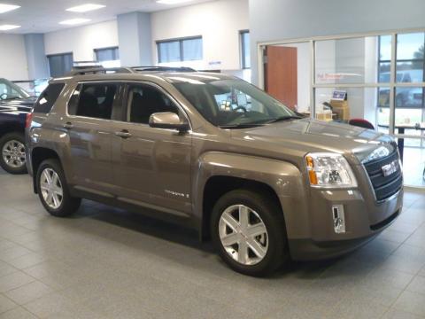 Mocha Steel Metallic GMC Terrain SLT.  Click to enlarge.