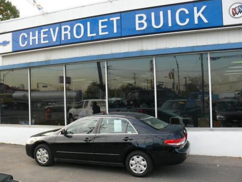 Nighthawk Black Pearl Honda Accord LX Sedan.  Click to enlarge.