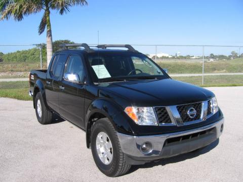 Super Black 2007 Nissan Frontier NISMO Crew Cab with Graphite interior Super 