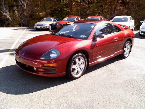 Patriot Red Pearl Mitsubishi Eclipse GT Coupe.  Click to enlarge.