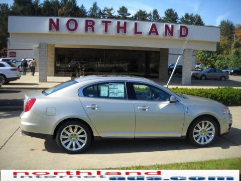 Gold Leaf Metallic Lincoln MKS FWD.  Click to enlarge.