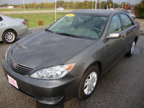 Phantom Gray Pearl Toyota Camry LE.  Click to enlarge.