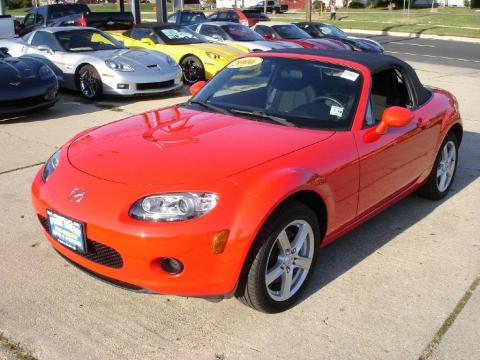 True Red Mazda MX-5 Miata Roadster. Click to enlarge. True Red Mazda MX-5 Miata Roadster. Click to enlarge.