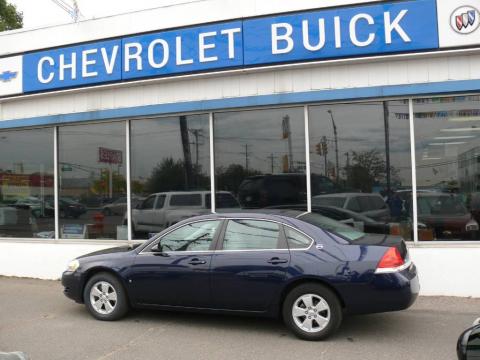 Imperial Blue Metallic Chevrolet Impala LT.  Click to enlarge.