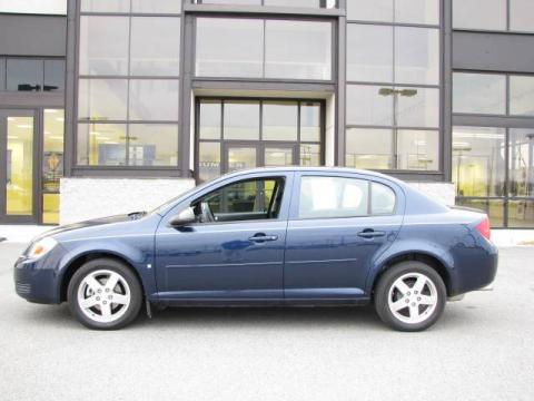 Imperial Blue Metallic Chevrolet Cobalt LT Sedan.  Click to enlarge.