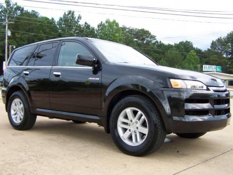 Black Diamond Metallic Isuzu Axiom S 4x4.  Click to enlarge.