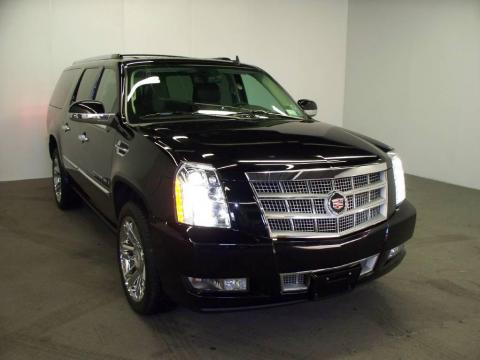 Black Raven Cadillac Escalade ESV Platinum AWD.  Click to enlarge.