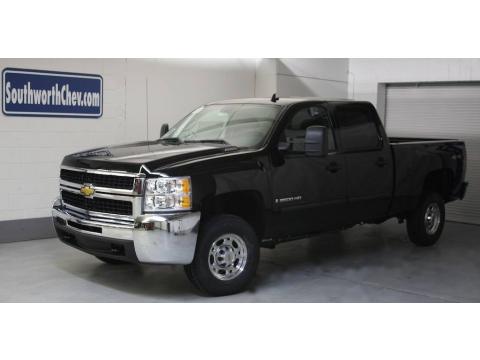 Black Chevrolet Silverado 2500HD LT Crew Cab 4x4. Click to enlarge. Black Chevrolet Silverado 2500HD LT Crew Cab 4x4. Click to enlarge.