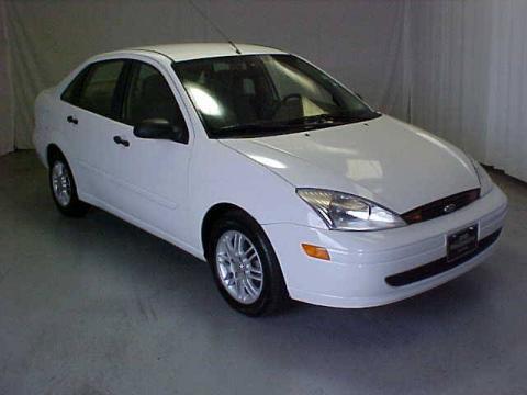 Cloud 9 White Ford Focus ZTS Sedan.  Click to enlarge.