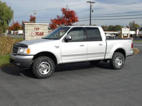 Silver Metallic Ford F150 XLT SuperCrew 4x4.  Click to enlarge.