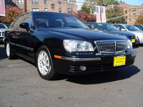 Black Obsidian Hyundai XG350 .  Click to enlarge.