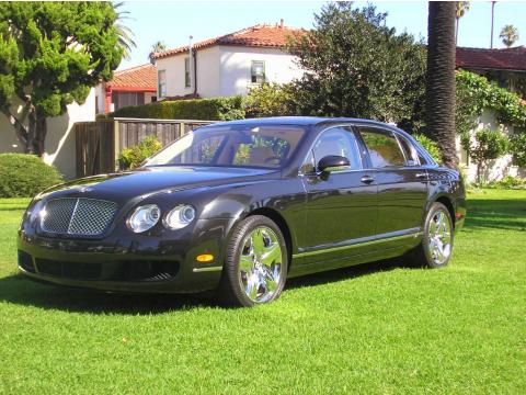 Diamond Black Bentley Continental Flying Spur .  Click to enlarge.