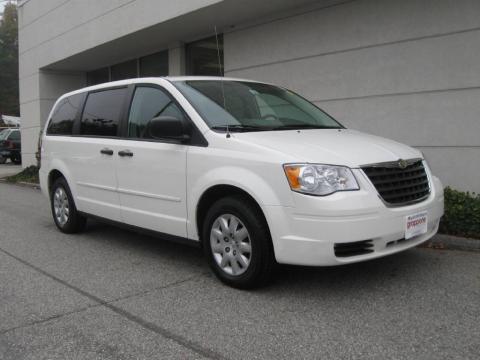 Stone White Chrysler Town & Country LX.  Click to enlarge.