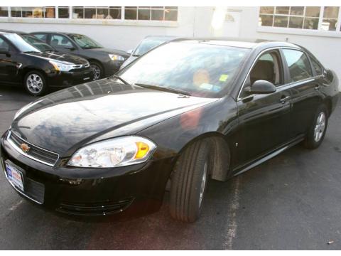 Black Chevrolet Impala LT.  Click to enlarge.