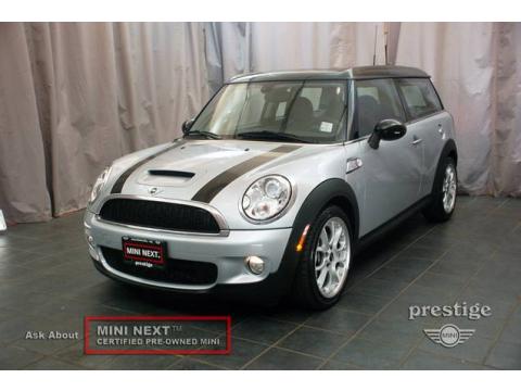 Pure Silver Metallic Mini Cooper S Clubman.  Click to enlarge.