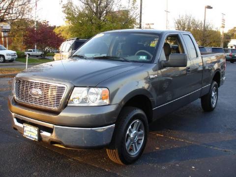 Dark Shadow Grey Metallic Ford F150 XLT SuperCab 4x4.  Click to enlarge.