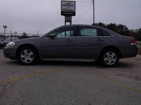 Dark Silver Metallic Chevrolet Impala LS.  Click to enlarge.
