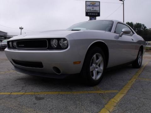 Bright Silver Metallic Dodge Challenger SE.  Click to enlarge.