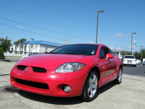 Pure Red Mitsubishi Eclipse GT Coupe.  Click to enlarge.