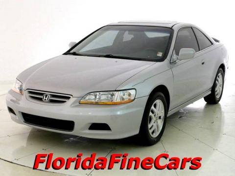 Satin Silver Metallic Honda Accord EX V6 Coupe.  Click to enlarge.