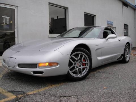 Quicksilver Metallic Chevrolet Corvette Z06.  Click to enlarge.