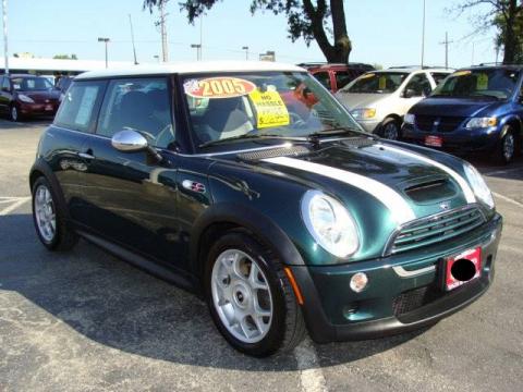 British Racing Green Metallic Mini Cooper S Hardtop.  Click to enlarge.