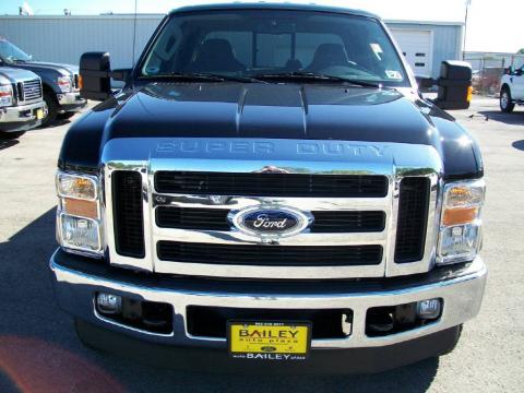 Black Ford F250 Super Duty FX4 Crew Cab 4x4.  Click to enlarge.