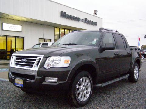 Dark Stone Metallic Ford Explorer Sport Trac Limited.  Click to enlarge.