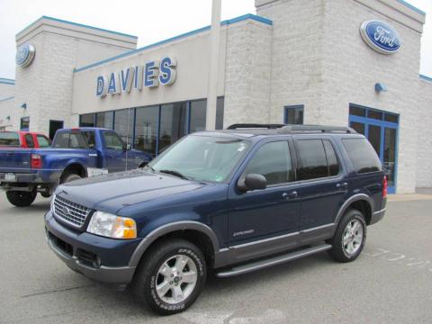 Dark Blue Pearl Metallic Ford Explorer XLT 4x4.  Click to enlarge.