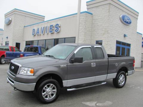 Dark Shadow Grey Metallic Ford F150 XLT SuperCab 4x4.  Click to enlarge.