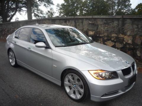 Titanium Silver Metallic BMW 3 Series 335i Sedan.  Click to enlarge.