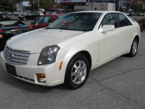White Diamond Cadillac CTS Sedan.  Click to enlarge.