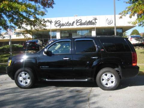 Black Chevrolet Tahoe Z71 4x4.  Click to enlarge.