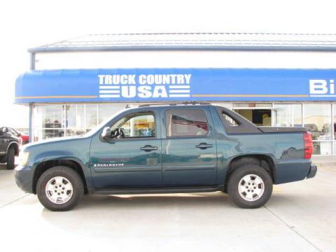 Bermuda Blue Metallic Chevrolet Avalanche LTZ 4WD.  Click to enlarge.