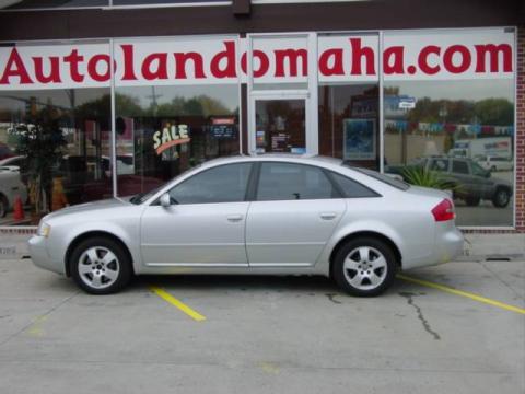Light Silver Metallic Audi A6 2.7T quattro Sedan.  Click to enlarge.