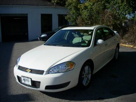 White Chevrolet Impala LTZ.  Click to enlarge.