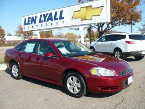 Red Jewel Tintcoat Chevrolet Impala LT.  Click to enlarge.