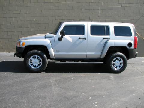 Boulder Gray Metallic Hummer H3 .  Click to enlarge.