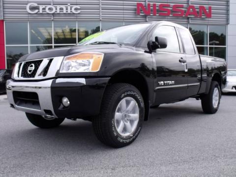 Galaxy Black Nissan Titan SE King Cab.  Click to enlarge.