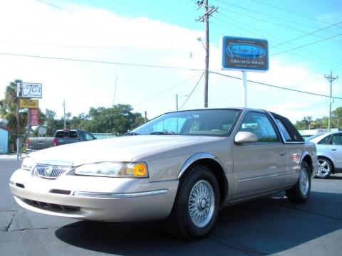 Light Prairie Tan Metallic Mercury Cougar XR7.  Click to enlarge.