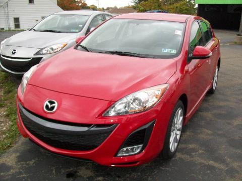 True Red Mazda MAZDA3 s Sport 5 Door.  Click to enlarge.