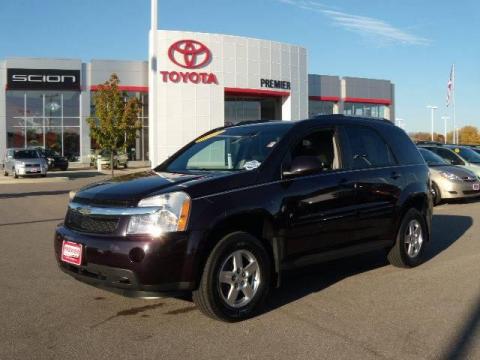 Deep Ruby Metallic Chevrolet Equinox LT.  Click to enlarge.