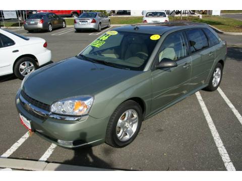 Silver Green Metallic Chevrolet Malibu Maxx LT Wagon.  Click to enlarge.