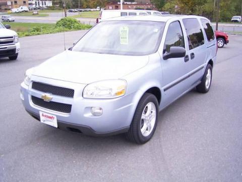 Polar Blue Metallic Chevrolet Uplander LS.  Click to enlarge.
