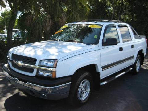 Summit White Chevrolet Avalanche LT.  Click to enlarge.